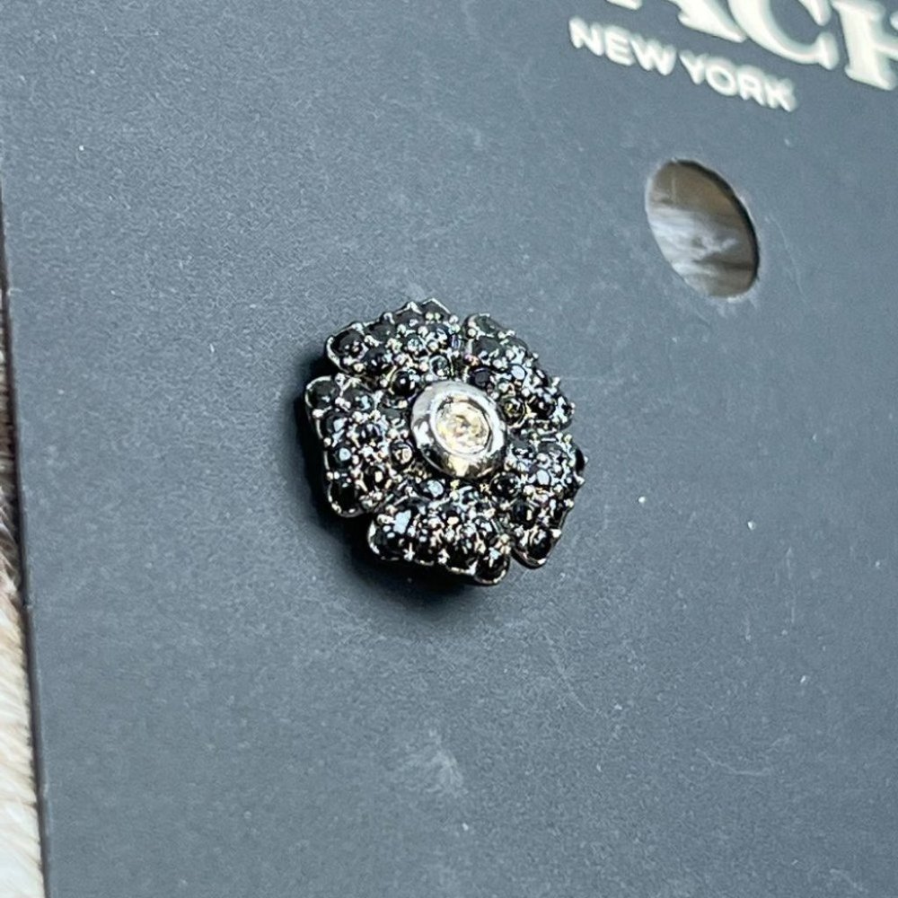 Coach Sparkling Daisy Stud Earrings - Picture 3 of 7